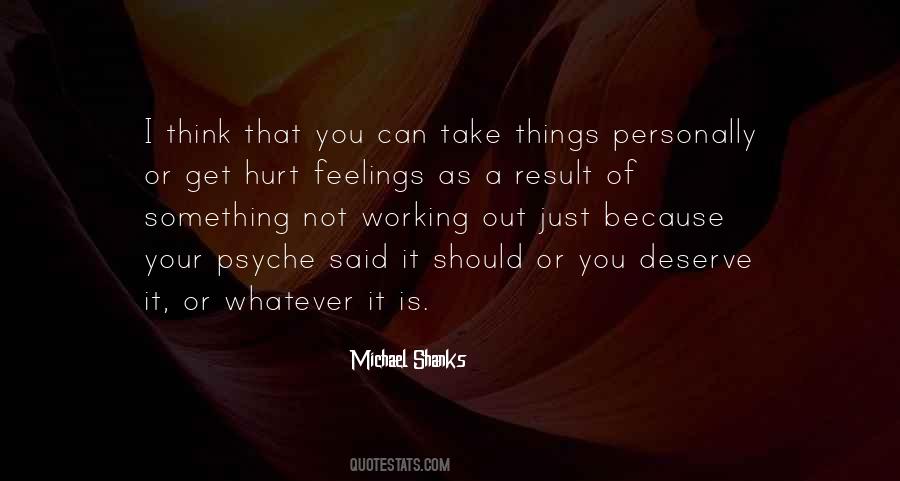 Quotes About Hurt Feelings #961397