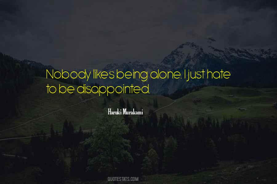 Quotes About Disappointed #1293443