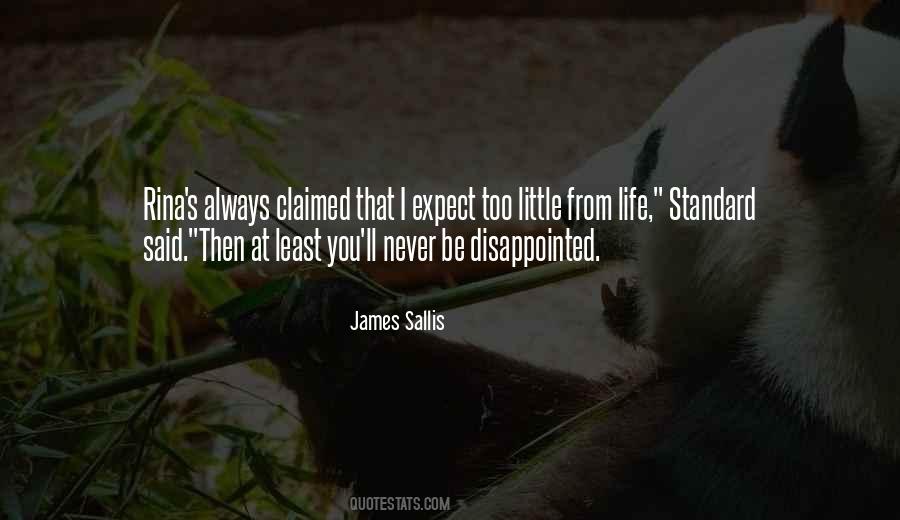 Quotes About Disappointed #1304078