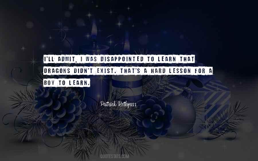 Quotes About Disappointed #1392210