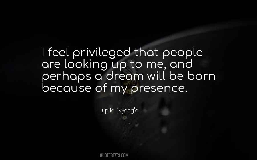 Privileged People Quotes #1505929
