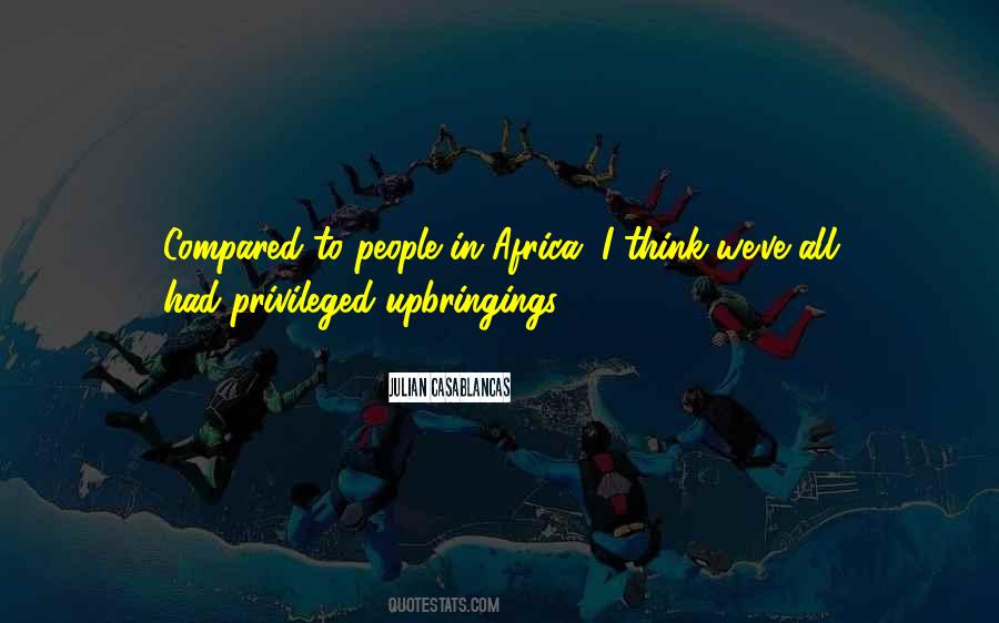 Privileged People Quotes #1542508