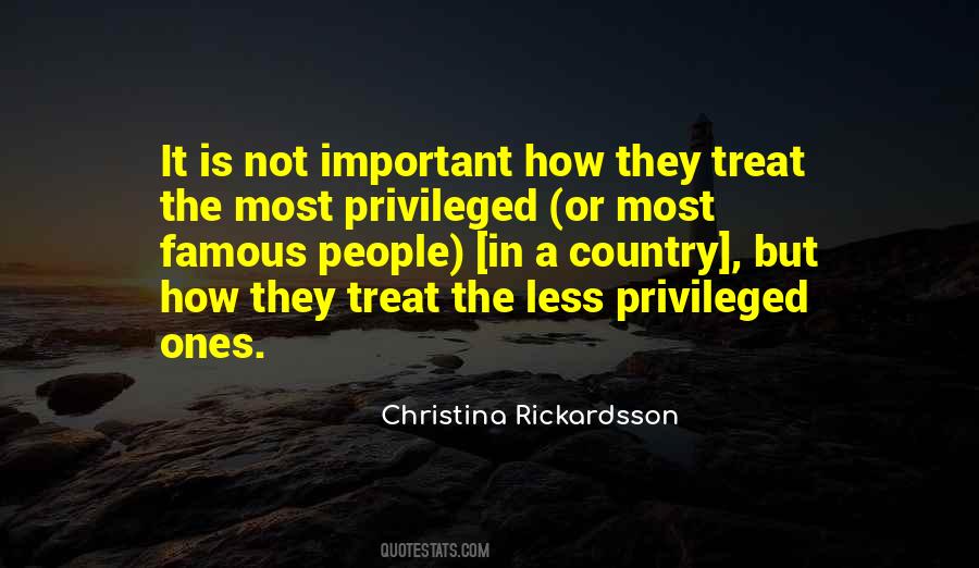 Privileged People Quotes #1814054