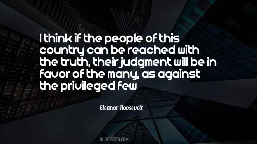 Privileged People Quotes #589117