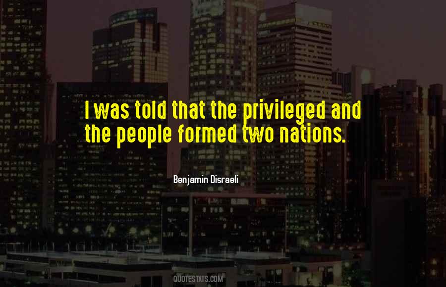 Privileged People Quotes #75766