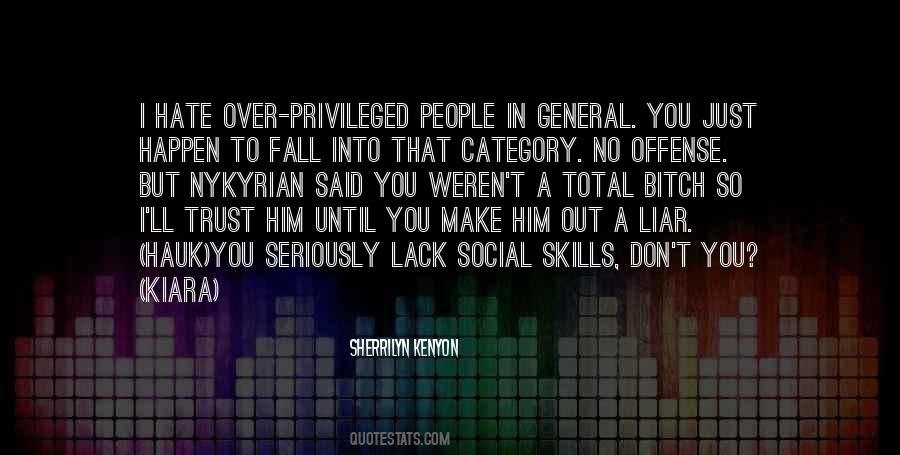 Privileged People Quotes #868767