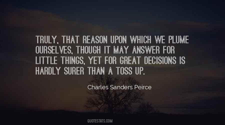 Quotes About Toss #999503