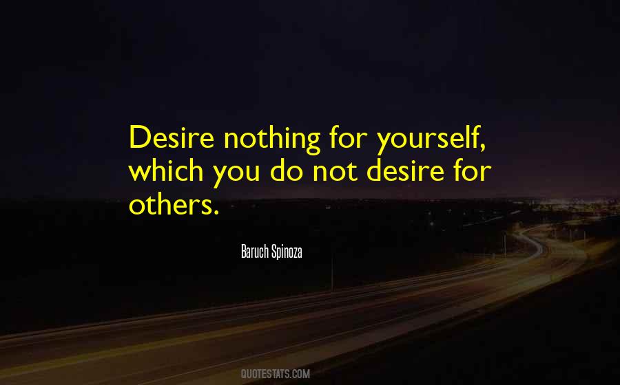 Desire For You Quotes #171417