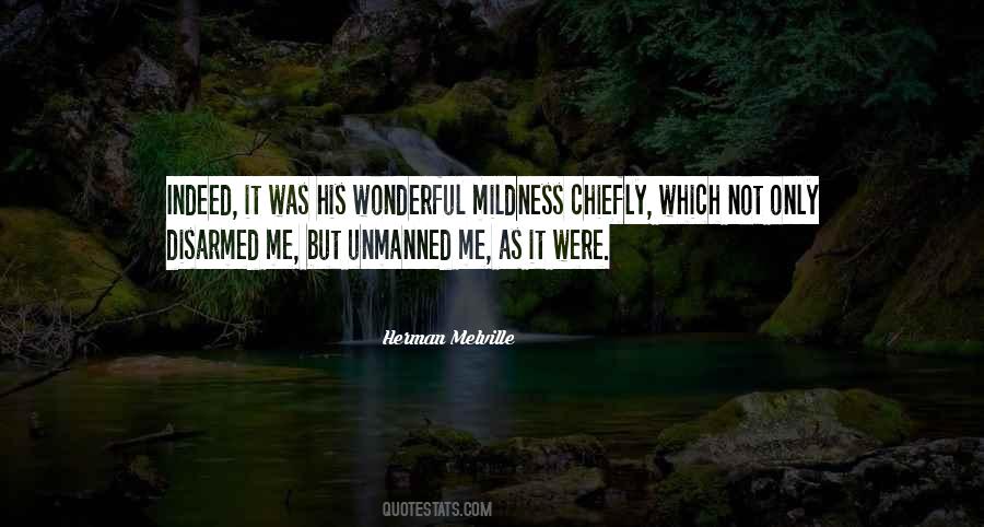 Quotes About Mildness #345677