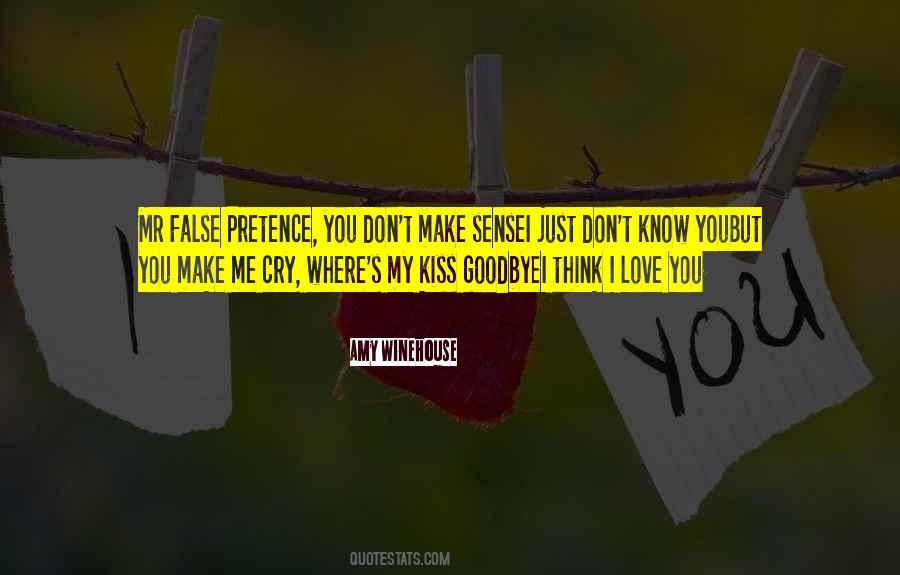 Quotes About A Kiss Goodbye #849476