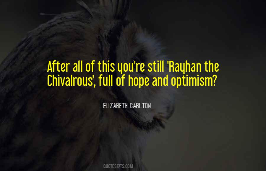 Quotes About Optimism #1170139