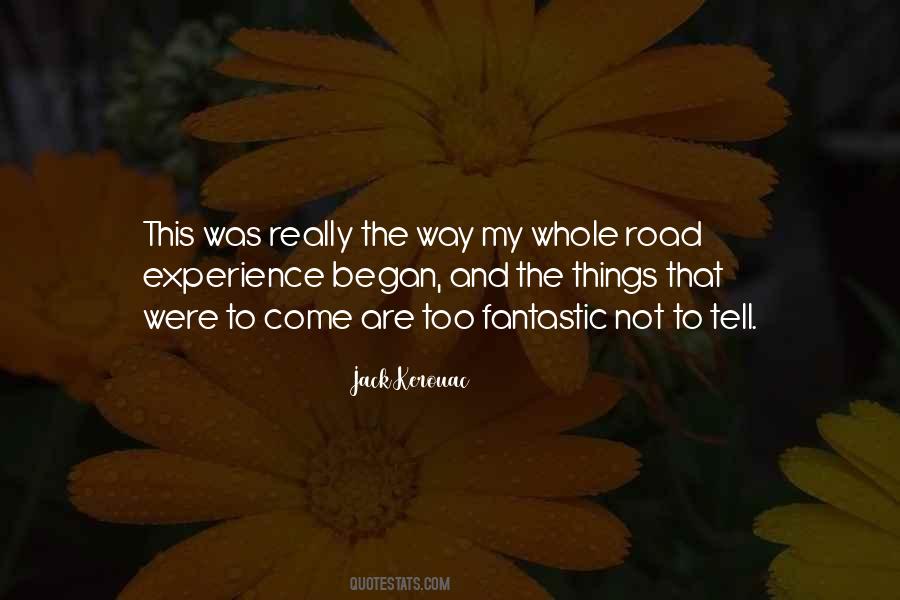 Kerouac On The Road Quotes #776427