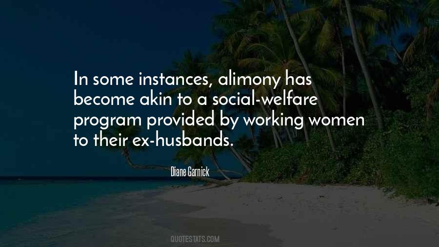 Quotes About Alimony #1737864
