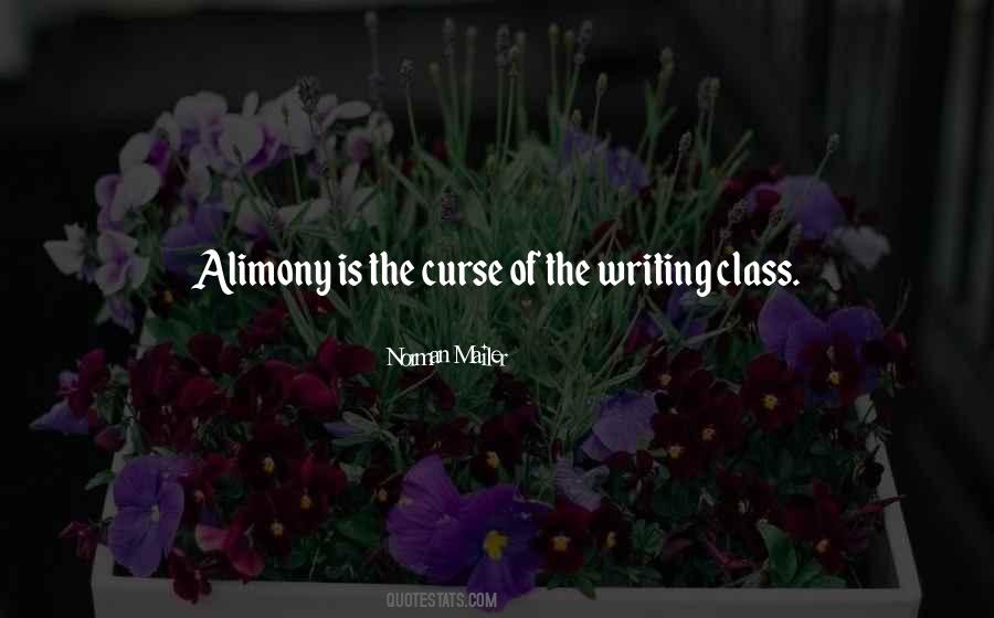 Quotes About Alimony #47372