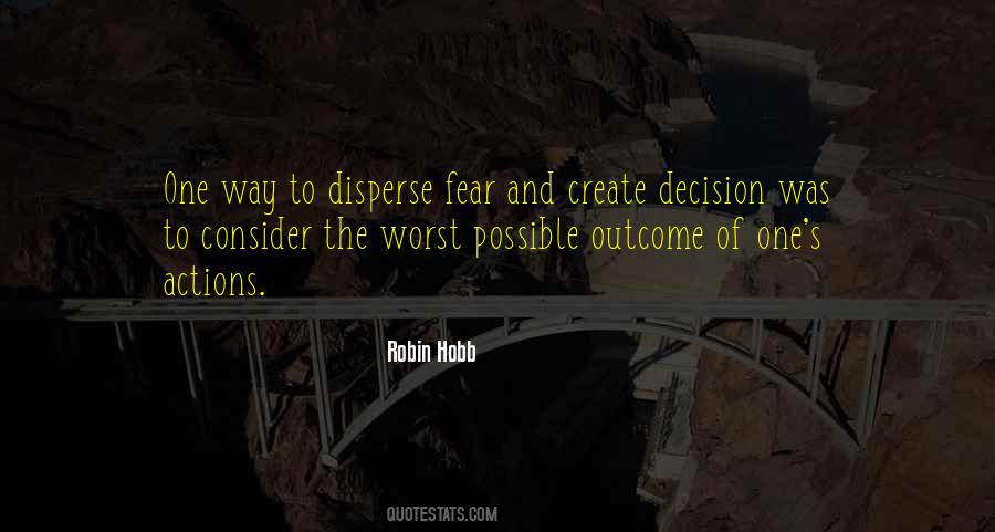 Decision One Quotes #11313