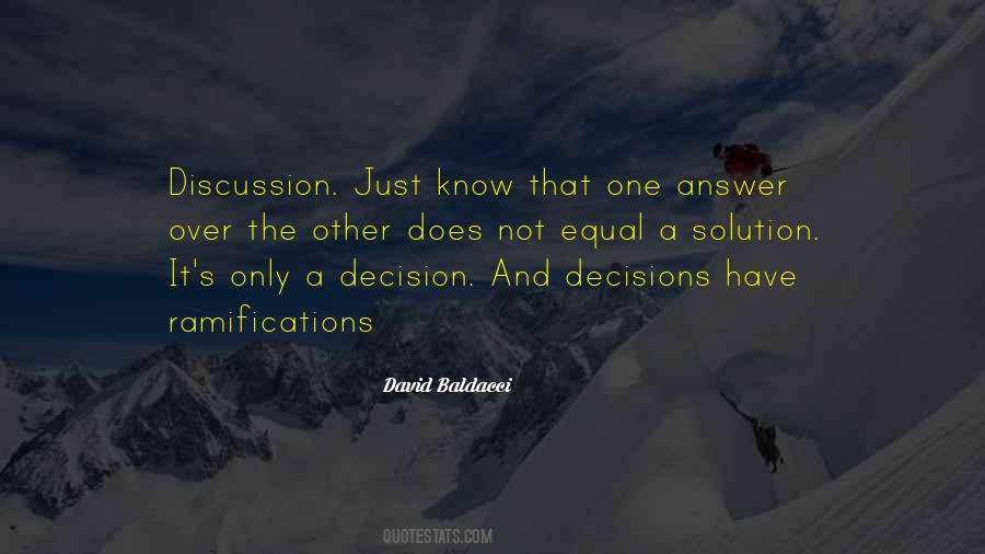 Decision One Quotes #217759