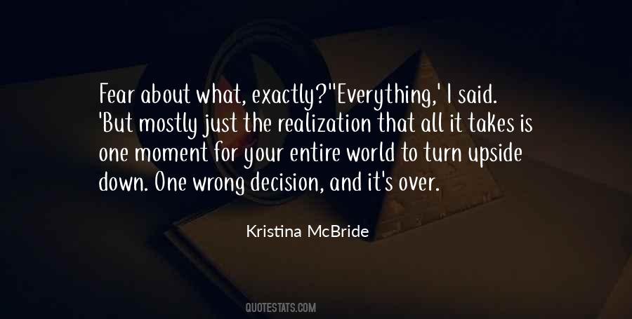 Decision One Quotes #225292