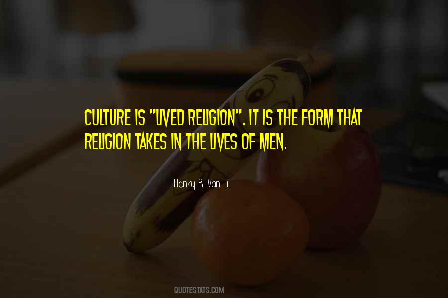 Culture Religion Quotes #571354