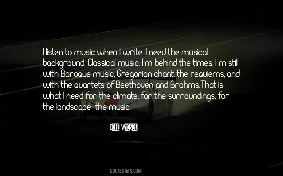 Quotes About Baroque Music #581576