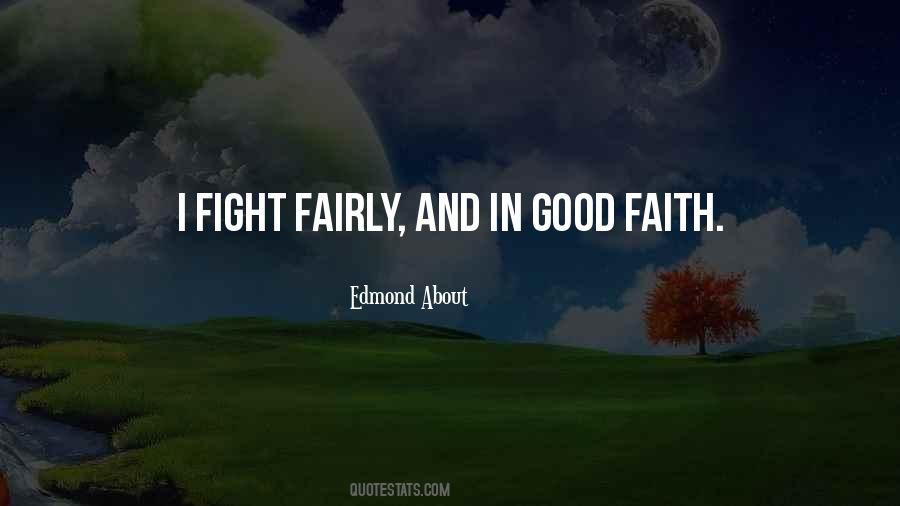 Quotes About Good Faith #1030795