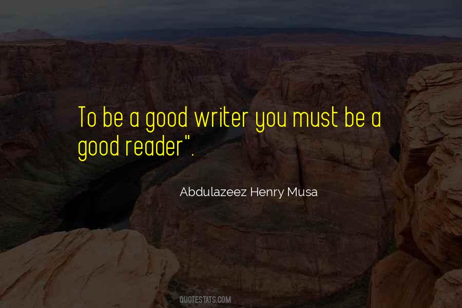 Quotes About Good Writing #19069