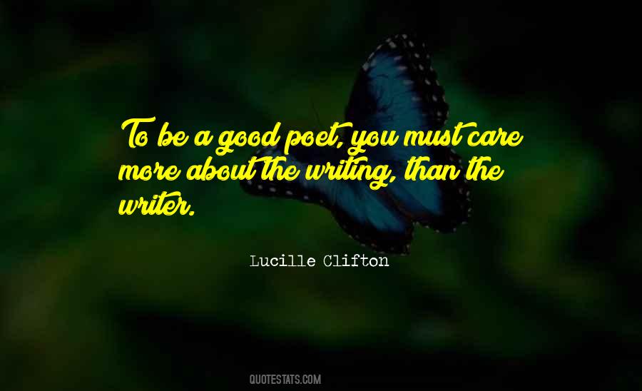 Quotes About Good Writing #26647