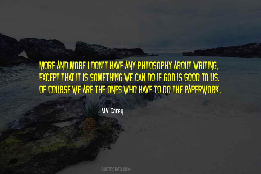 Quotes About Good Writing #87481