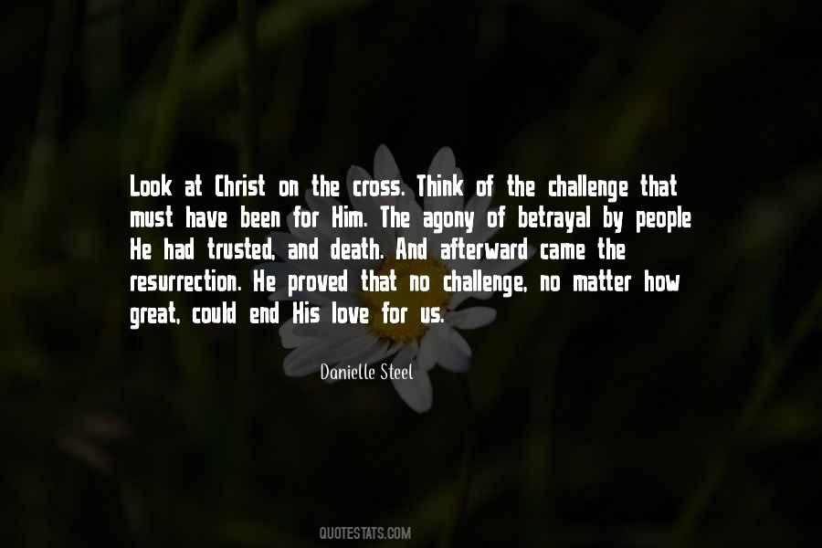Cross And Resurrection Quotes #1286613