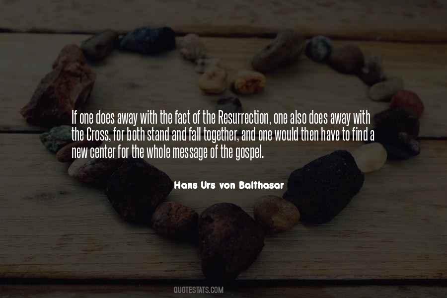 Cross And Resurrection Quotes #1750003