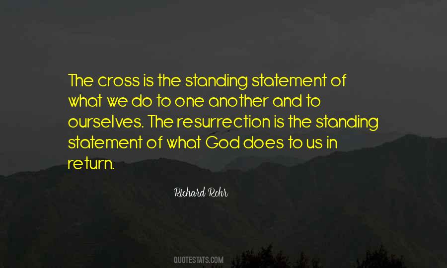 Cross And Resurrection Quotes #98890