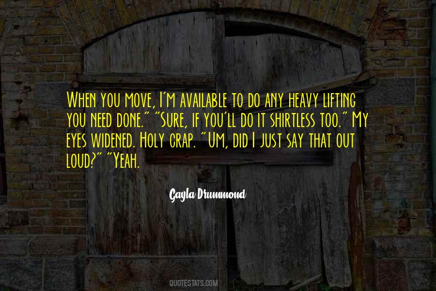 Quotes About Shirtless #879213