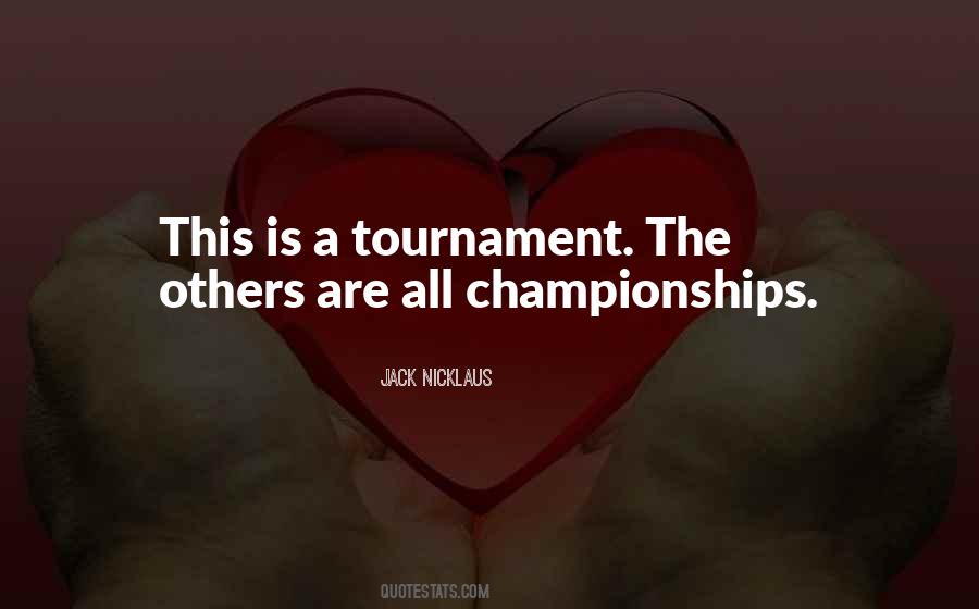 Quotes About Championships #696149