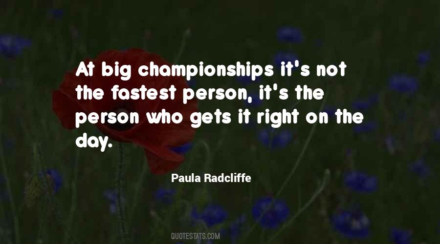 Quotes About Championships #801145