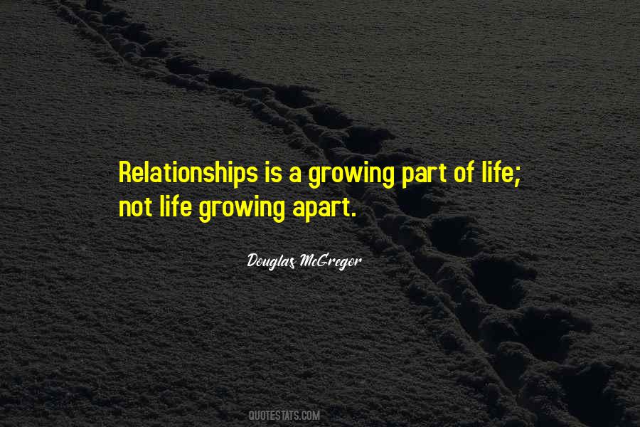 Quotes About Growing Apart #913413