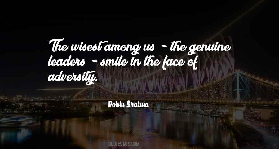 Face Of Adversity Quotes #1861911