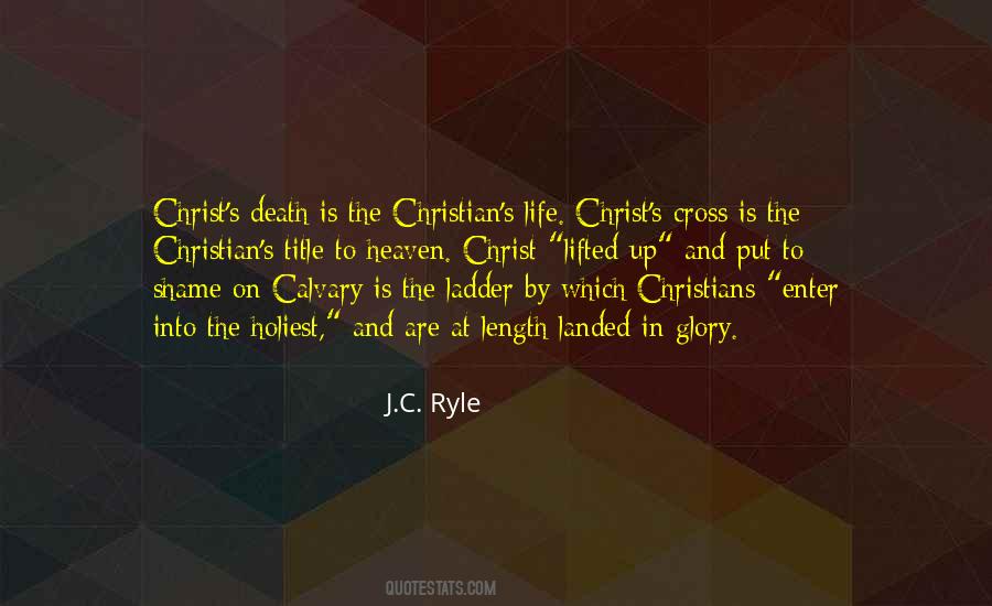 Christ On The Cross Quotes #166999