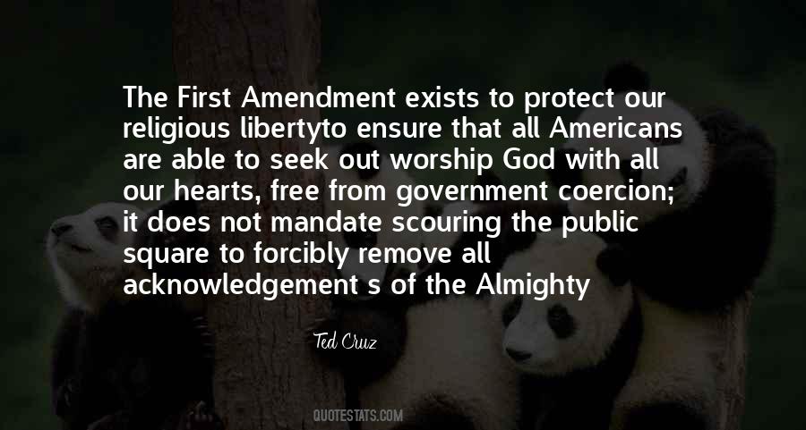 Quotes About Our First Amendment #530807