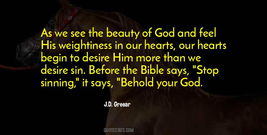 Quotes About The Beauty Of God #1187685