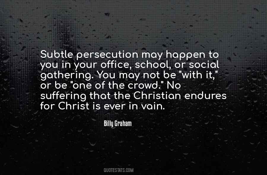 Quotes About Suffering For Christ #1788917