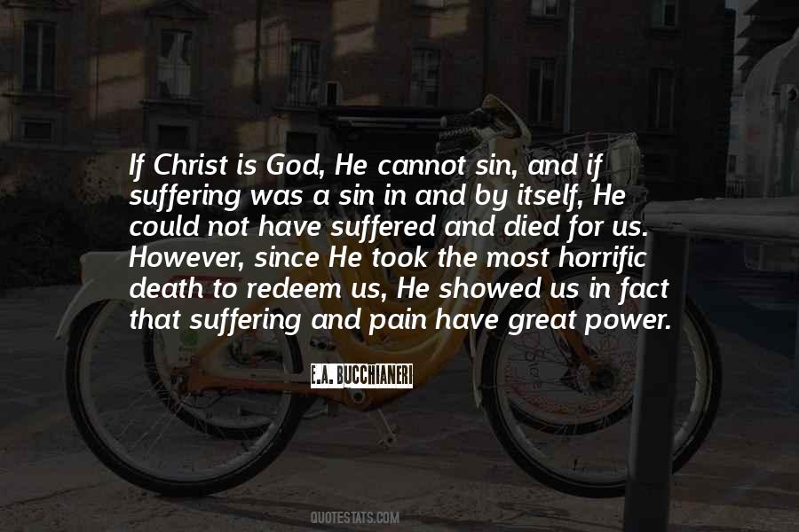 Quotes About Suffering For Christ #502471