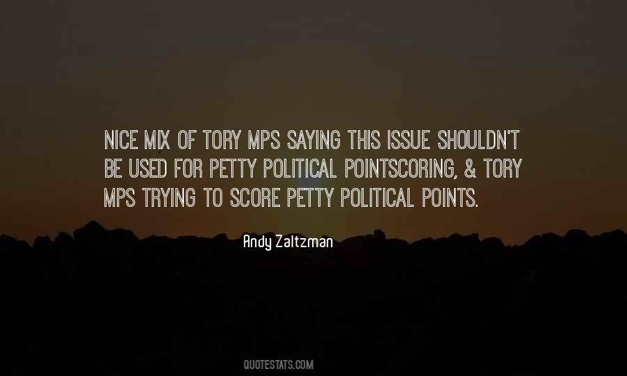 Quotes About Tory #1180013