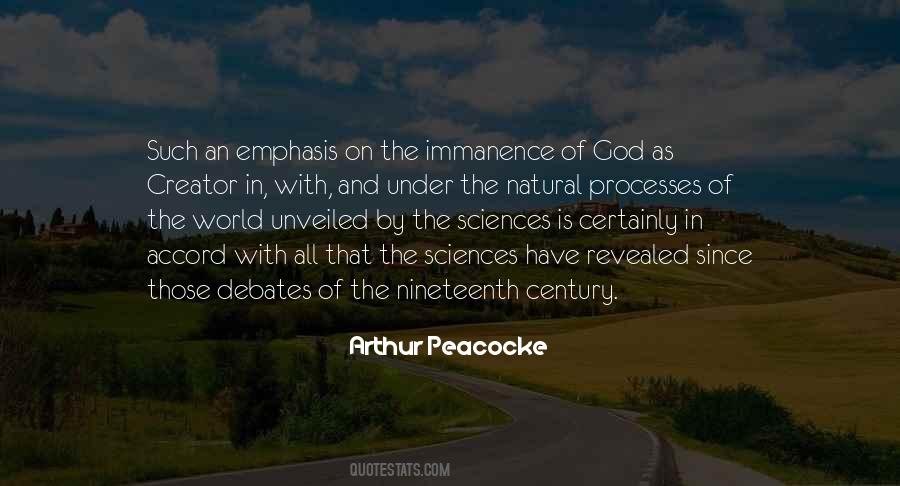 Immanence Of God Quotes #1494130