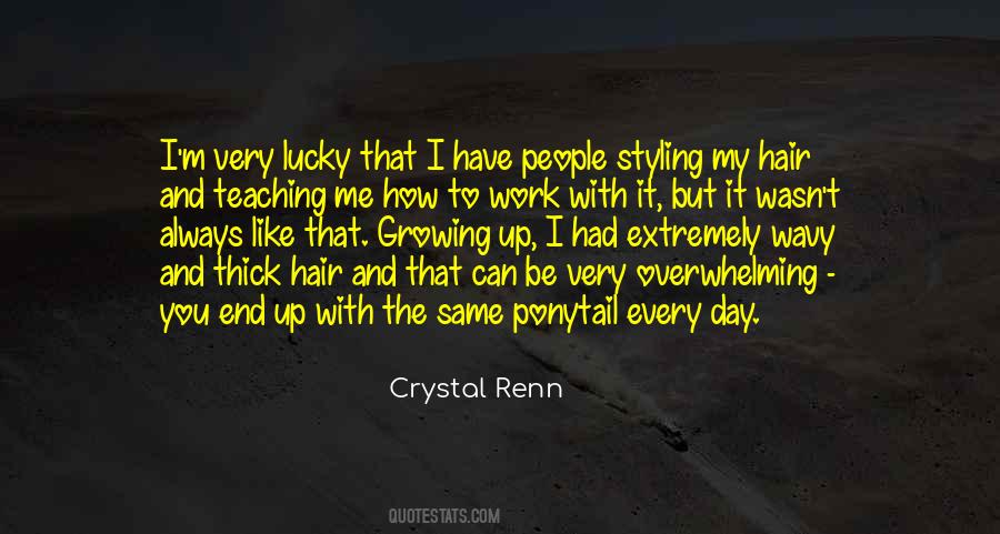 Quotes About Thick Hair #1427897