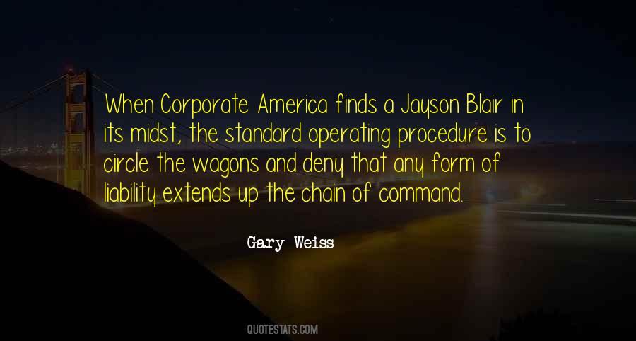 Quotes About Corporate America #1872586