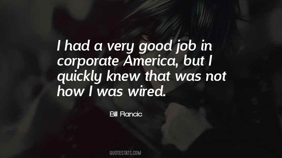 Quotes About Corporate America #335497