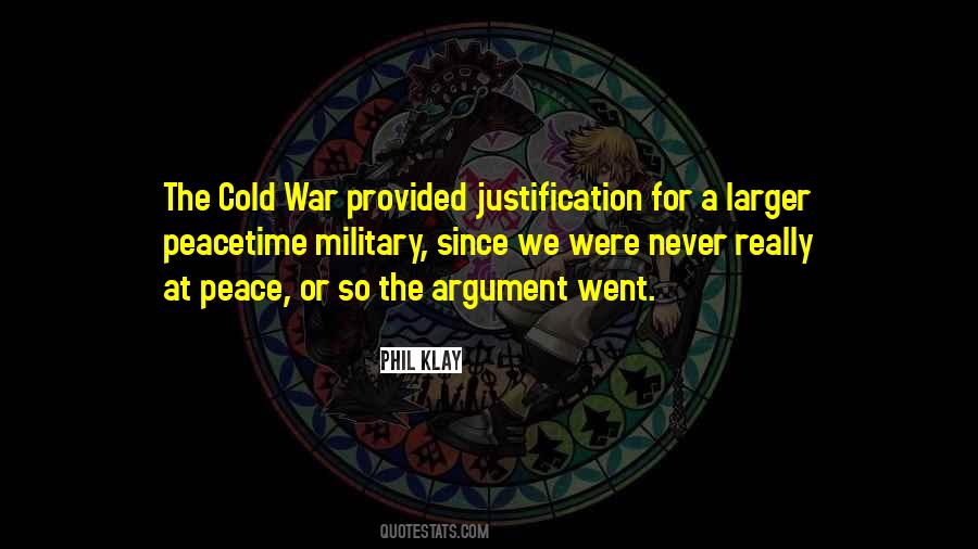 Quotes About Cold War #1651597