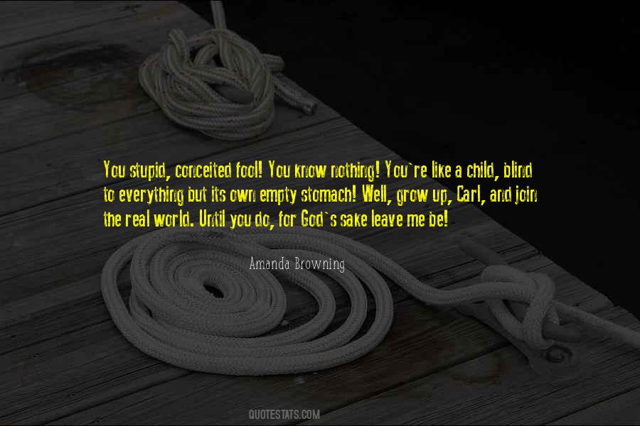 Quotes About Leave Me #1429419
