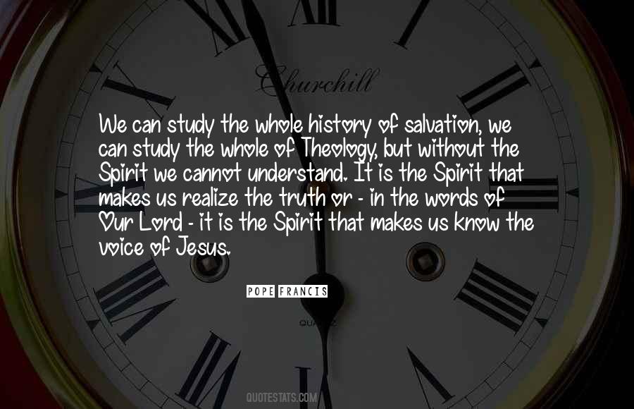 Quotes About Salvation History #501305
