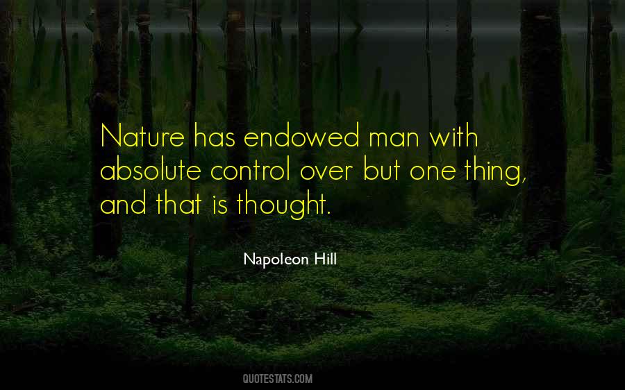 Quotes About One With Nature #188690