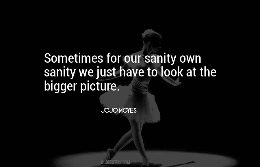 Quotes About Bigger Picture #1375089